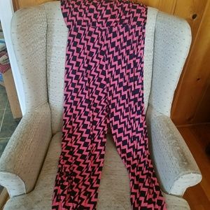 Corral and navy jumpsuit